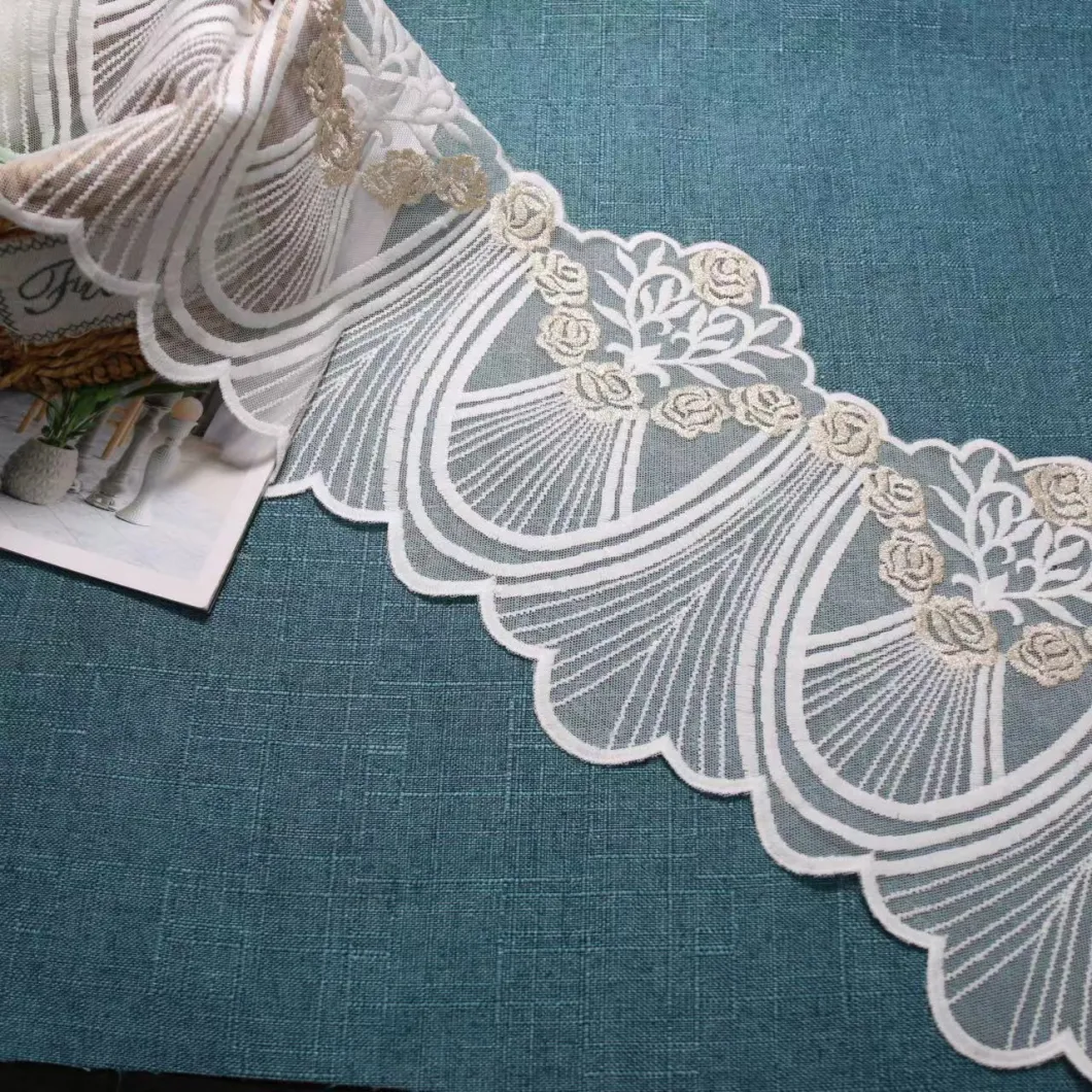 Wholesale Vintage Trimming Lace Dress Curtain Textile Accessories